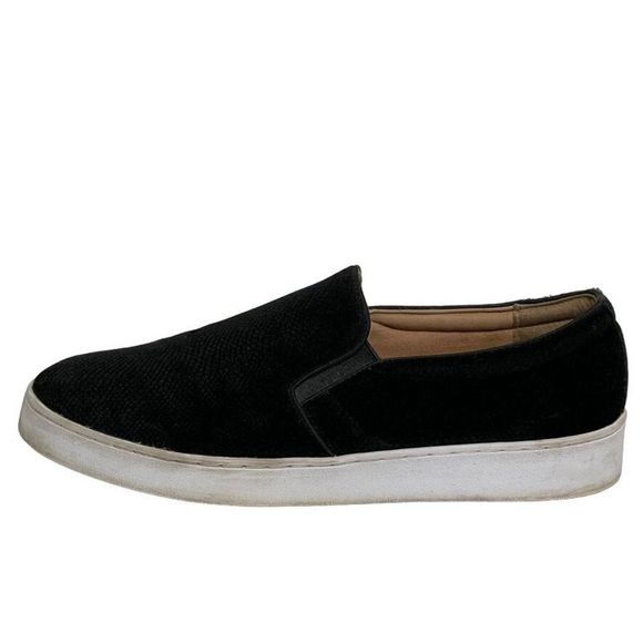 Vionic Shoes - VIONIC Midi Holiday Black Velvet Loafer Sneakers Women's Size 11